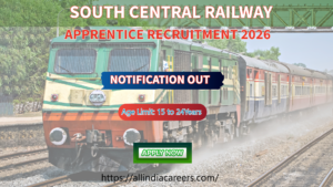 Read more about the article South Central Railway Apprentice Recruitment 2026 – Apply Online for 2801 Act Apprentice Posts