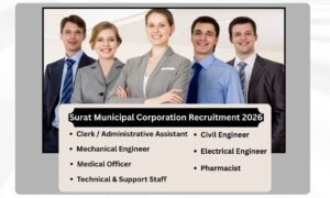 Read more about the article Surat Municipal Corporation Recruitment 2026 – 1924+ Clerk, Engineer & Medical Officer Posts